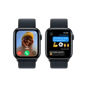 Apple Watch SE, 44mm Gece yarısı Loop Akıllı Saat