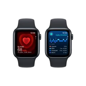 Apple Watch SE, 44mm Gece yarısı - M/L Akıllı Saat