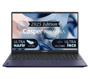 Casper X600.1342-BQ00P-M-F i5 16/1TB Nb Laptop