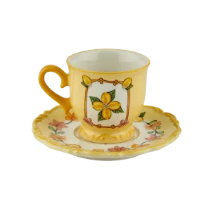 Chiara Alessi Il Sogno Sarı Fincan Seti Kahve Fincanları