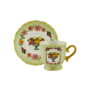 Chiara Alessi Il Sogno Yeşil Fincan Seti Kahve Fincanları