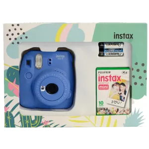 INSTAX MINI 9 MINI BOX COB BLUE Fotoğraf Makinesi