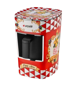 Chiara Alessi K 3300 CR Capri Red Türk Kahve Makinesi