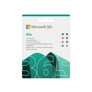 Microsoft 365 Aile Türkçe Bilgisayar Çevre Birimleri