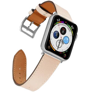 NAZTECH 38-40 MM DERI KAYIŞ BEJ Cep Telefonu Aksesuar