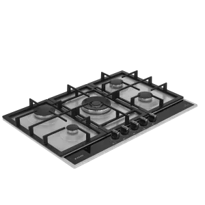 OMD D 752 DWI Gazlı Metal Tablalı Ocak