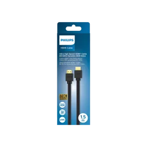 Philips HDMI 2.1 Kablo 1.5m Bilgisayar Çevre Birimleri