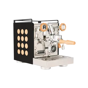 Rocket Appartamento 2.0 Black/Wood Espresso Makinesi