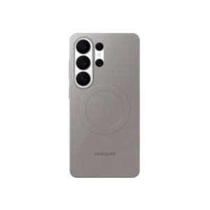 Samsung Glxy S26+ Silkon Klıf Gri Telefon Kılıfı