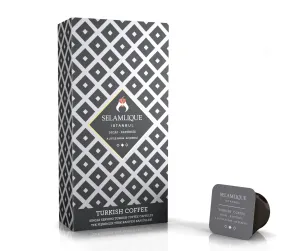 Selamlique 10'lu Kafeinsiz Az Şekerli Türk Kahvesi Kapsülü Kahve Kapsülü
