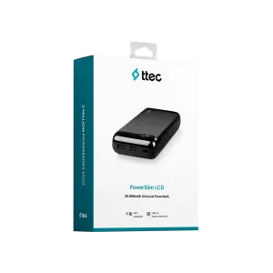Ttec 2BB184S PowerSlim 20.000 Powerbank Powerbank