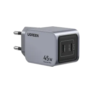 UGREEN Nexode Pro 45W Şarj Cihazı, Gri Cep Telefonu Aksesuar