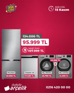 Dudullu Arçelik 4lü Çeyiz Seti 3