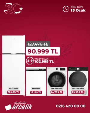 Dudullu Arçelik 4lü Çeyiz Seti 2