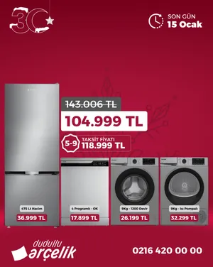 Dudullu Arçelik 4lü Çeyiz Seti 3