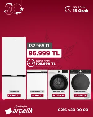 Dudullu Arçelik Çeyiz Seti 4 