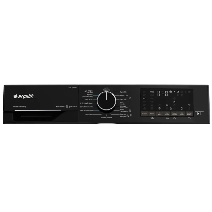 1280 YKMP IG Kurutmalı Çamaşır Makinesi