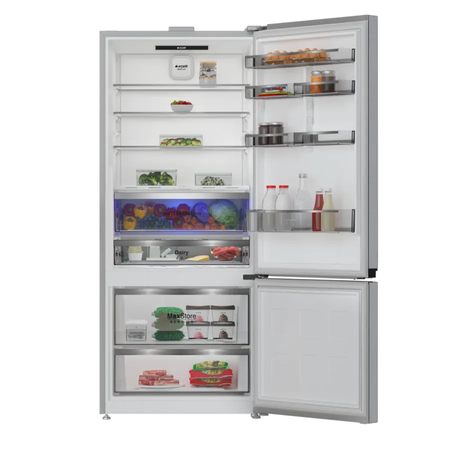 278552 EI AI Fit Yapay Zeka Teknolojili Alttan Donduruculu Buzdolabı