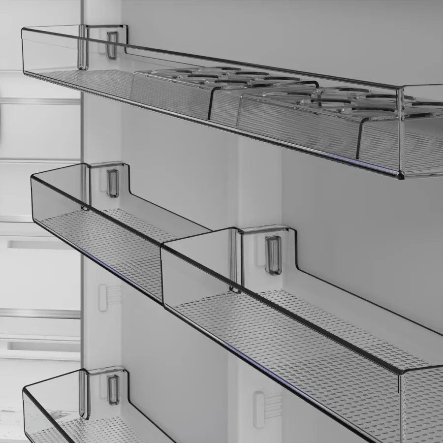 283616 EI Yapay Zeka Teknolojili Alttan Donduruculu Buzdolabı