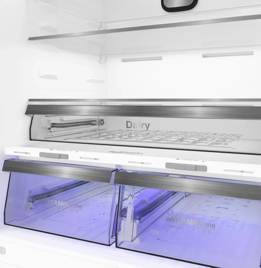 283616 EI Yapay Zeka Teknolojili Alttan Donduruculu Buzdolabı