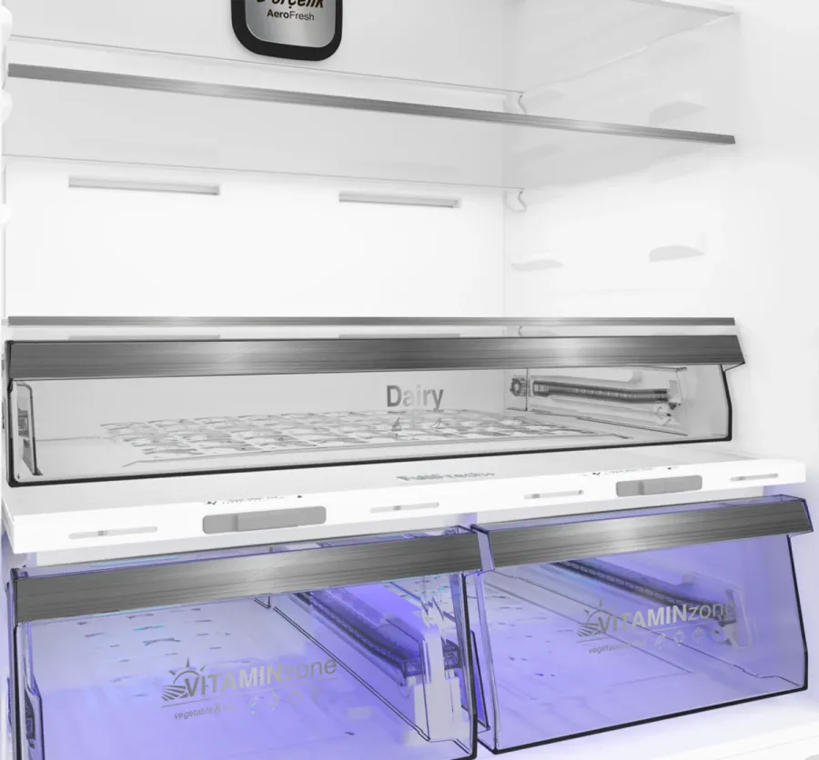 283616 EI Yapay Zeka Teknolojili Alttan Donduruculu Buzdolabı