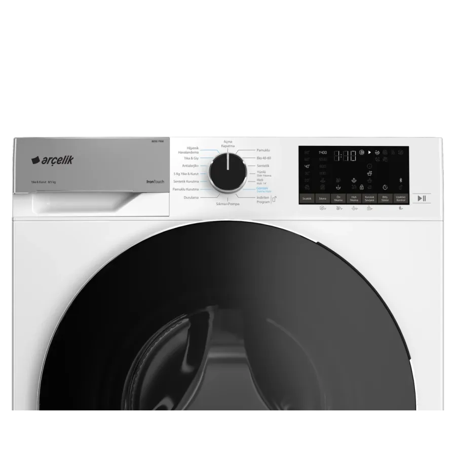 8050 YKM Kurutmalı Çamaşır Makinesi