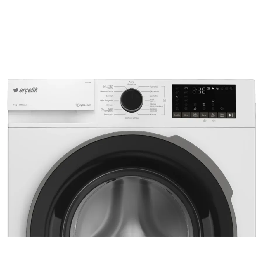 9100 DMX 9 Kg Çamaşır Makinesi