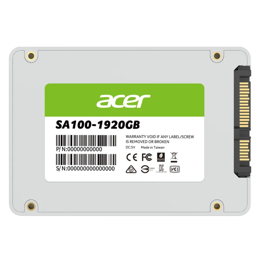 ACER SSD SA100 2.5'' 1920GB Bilgisayar Çevre Birimleri