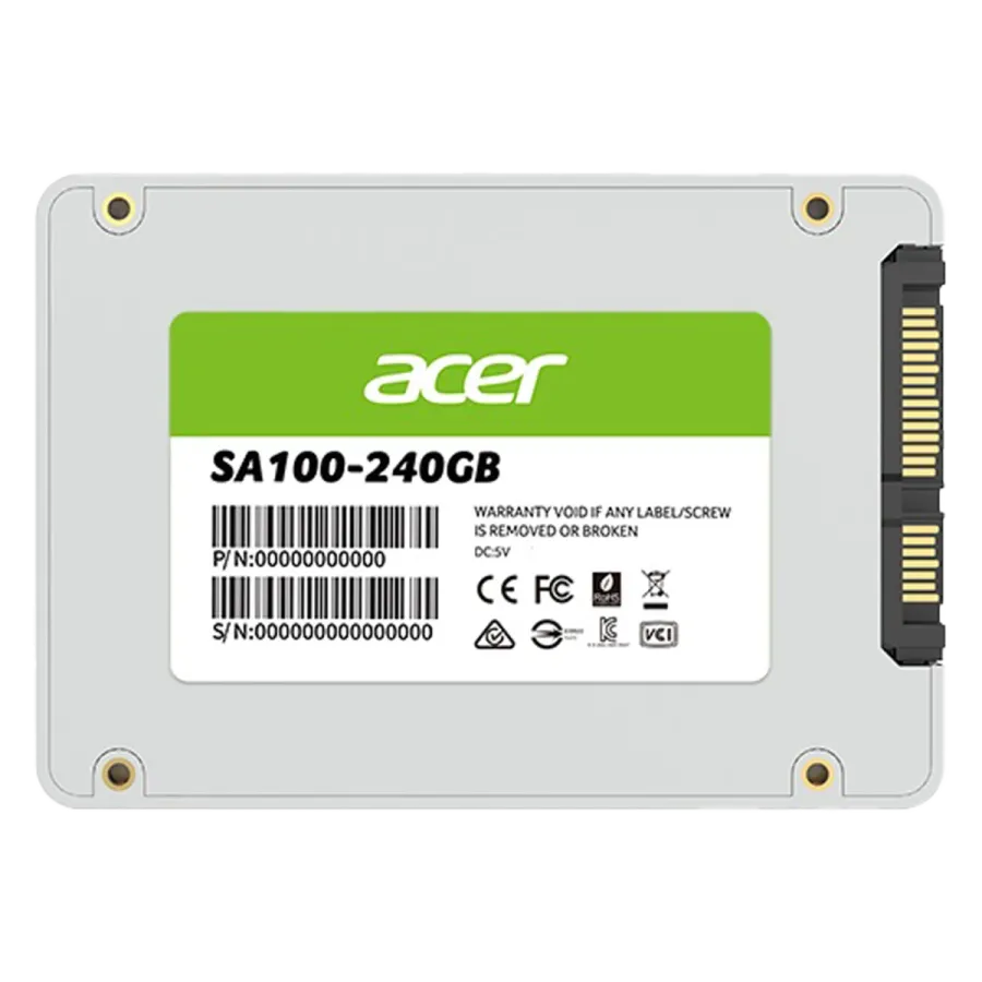 ACER SSD SA100 2.5'' 240GB Bilgisayar Çevre Birimleri