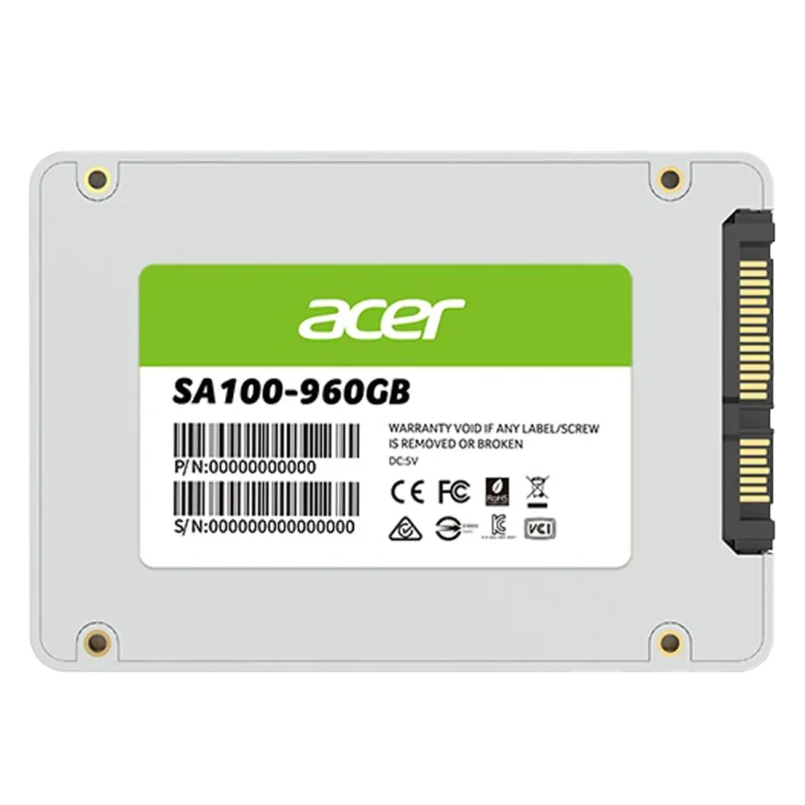 ACER SSD SA100 2.5'' 960GB Bilgisayar Çevre Birimleri