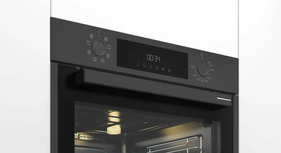 AFM 340 D Fibona Serisi Ankastre Multifonksiyon Fırın Buhar Destekli Fırın