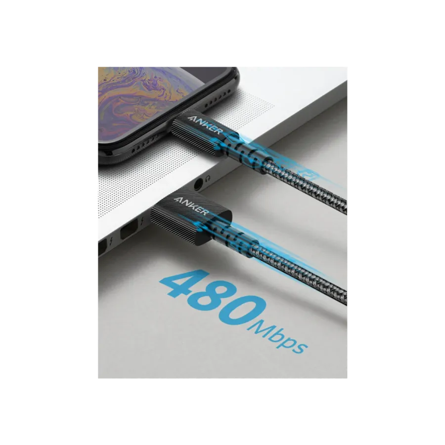 Anker A8012 Lightning 0.9m. Syh Kablo Şarj Kabloları