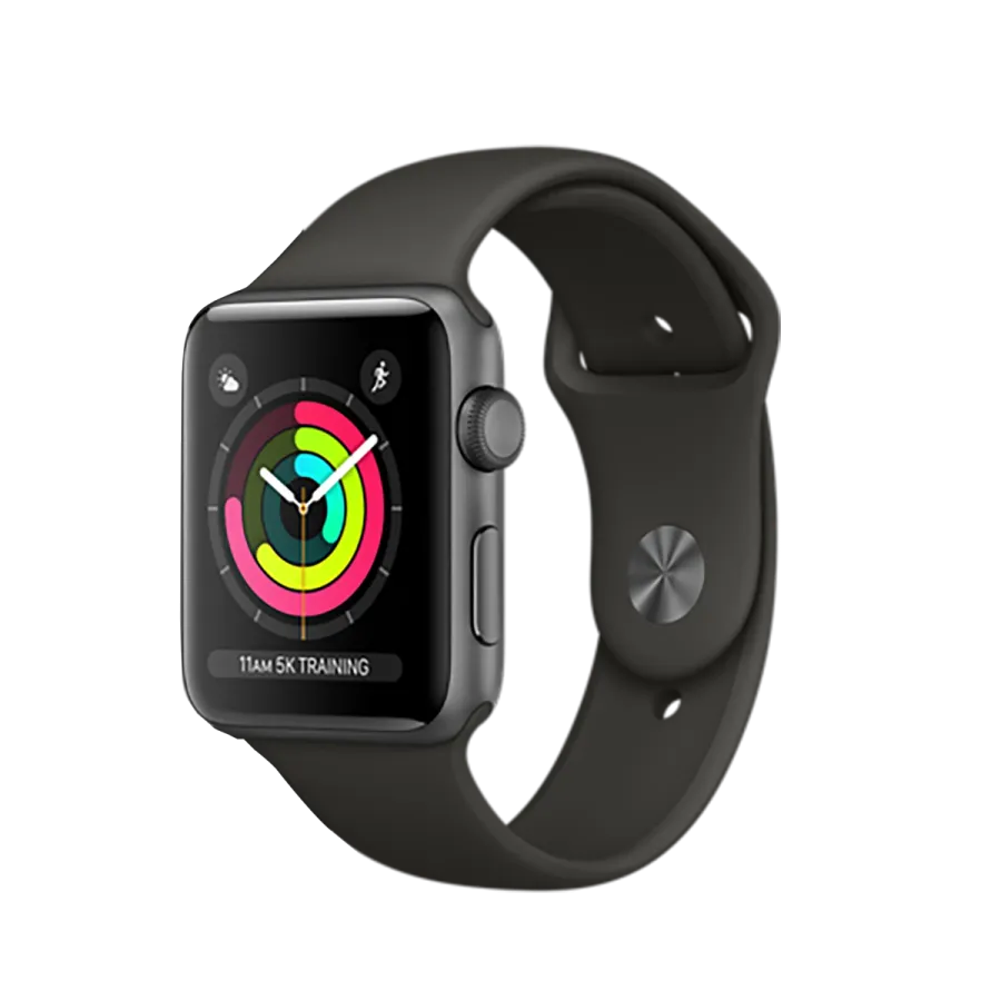 Apple W S3 38mm S.Grey Case Grey S. Band Apple Watch