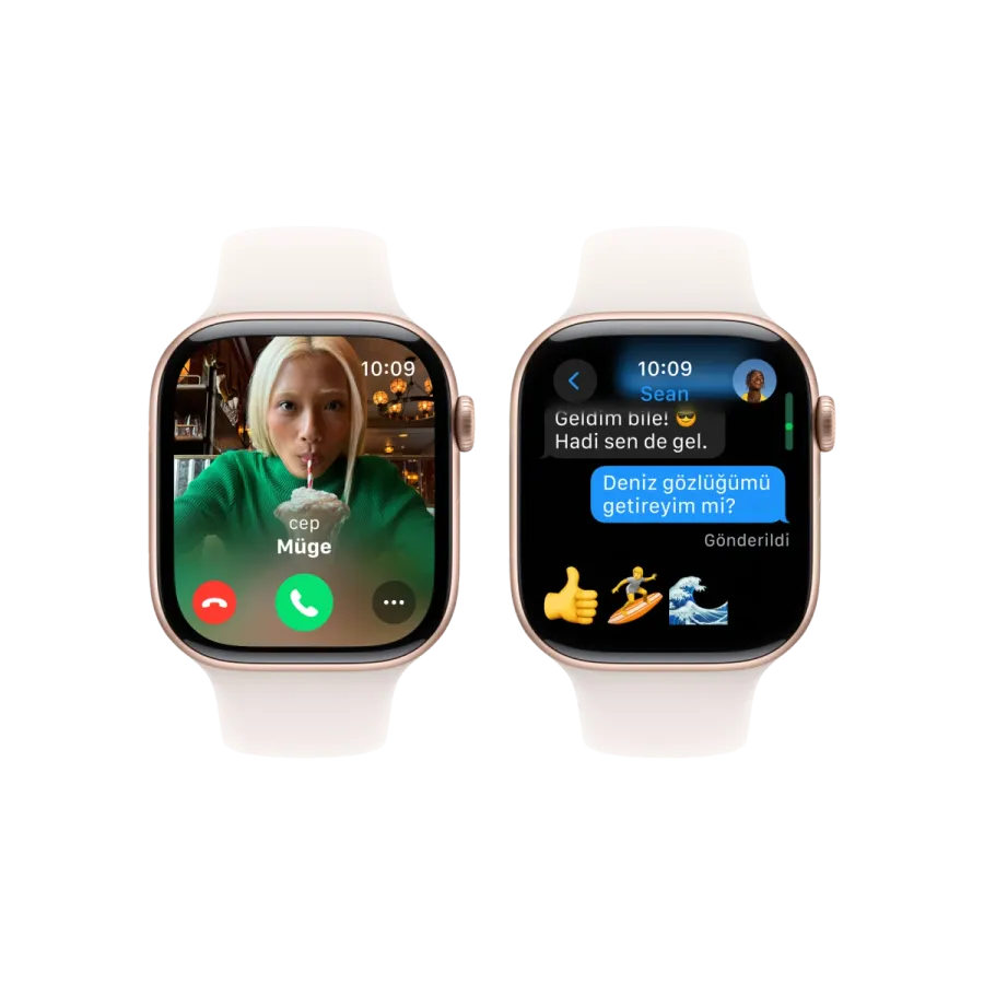 Apple Watch 10 GPS 42mm Altın S. SB-M/L Akıllı Saat