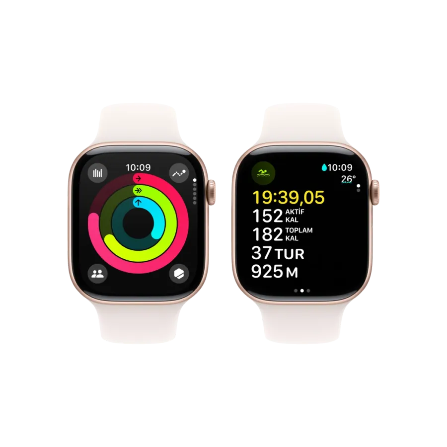 Apple Watch 10 GPS 42mm Altın S. SB-M/L Akıllı Saat