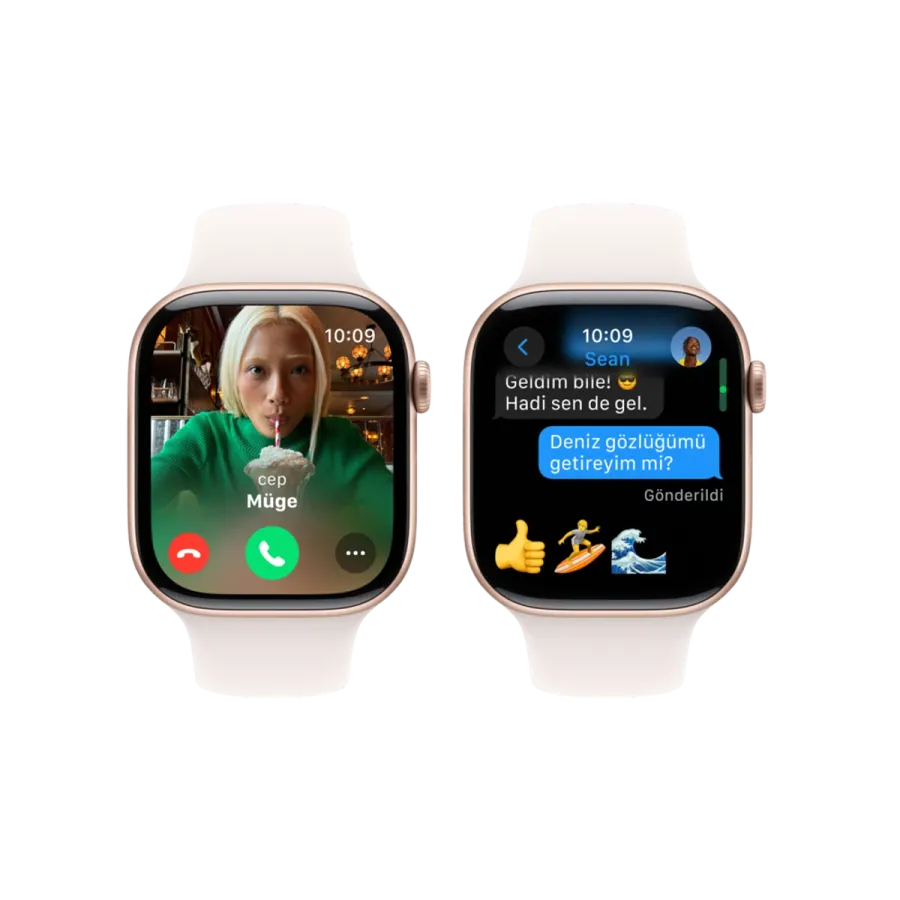 Apple Watch 10 GPS 42mm Altın S. SB-S/M Akıllı Saat