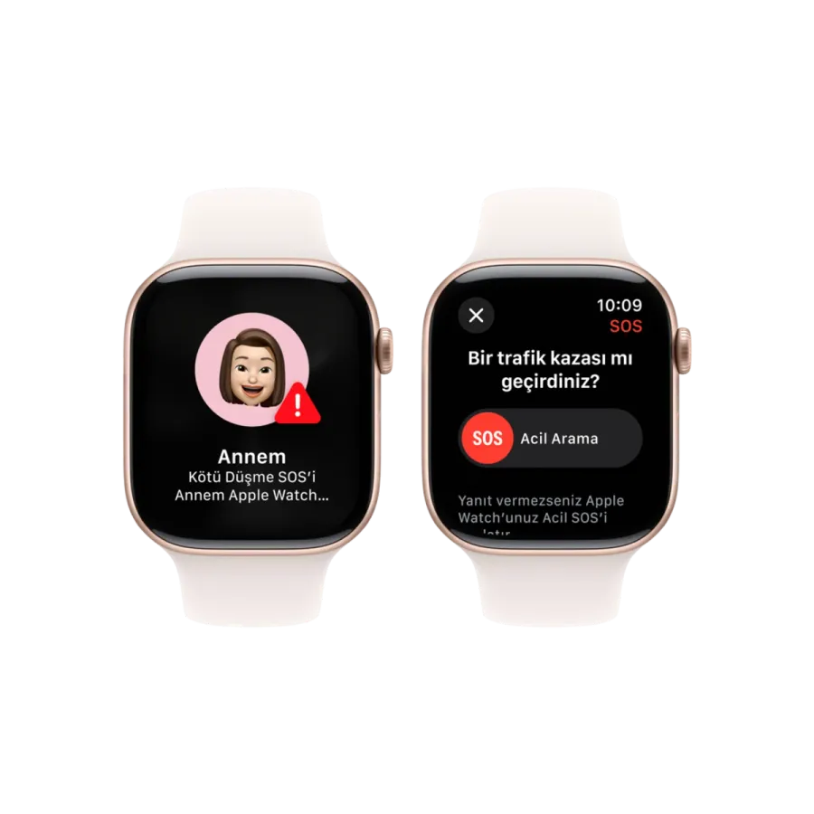 Apple Watch 10 GPS 42mm Altın S. SB-S/M Akıllı Saat