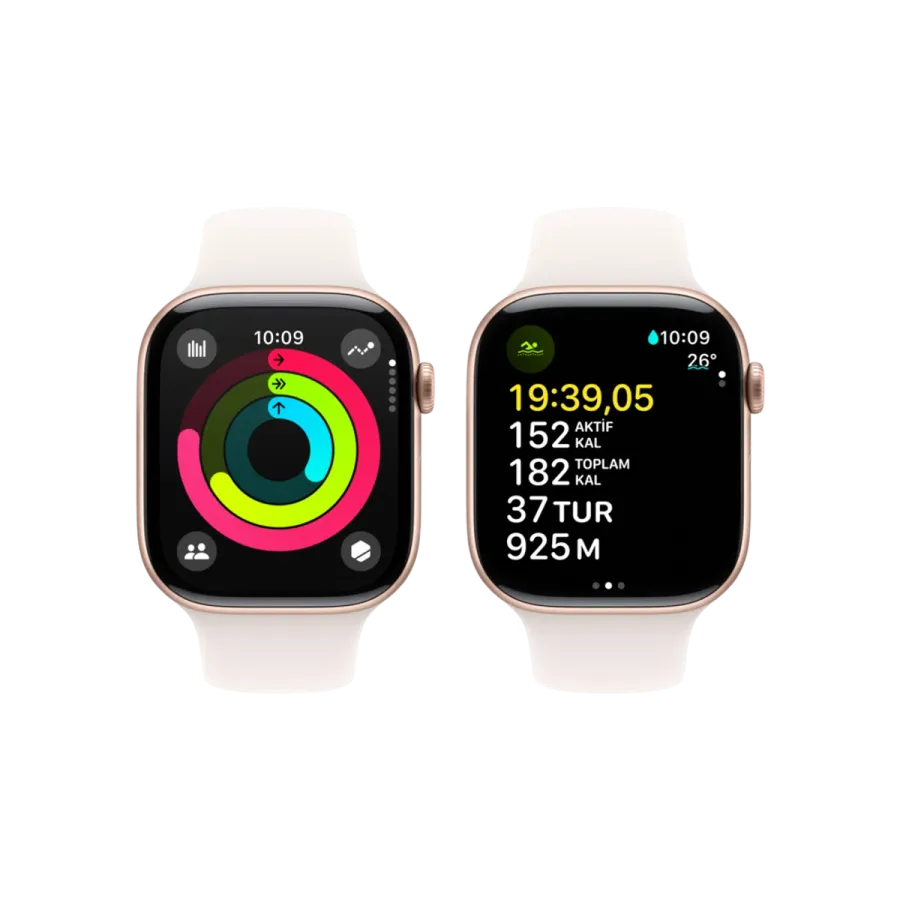 Apple Watch 10 GPS 42mm Altın S. SB-S/M Akıllı Saat
