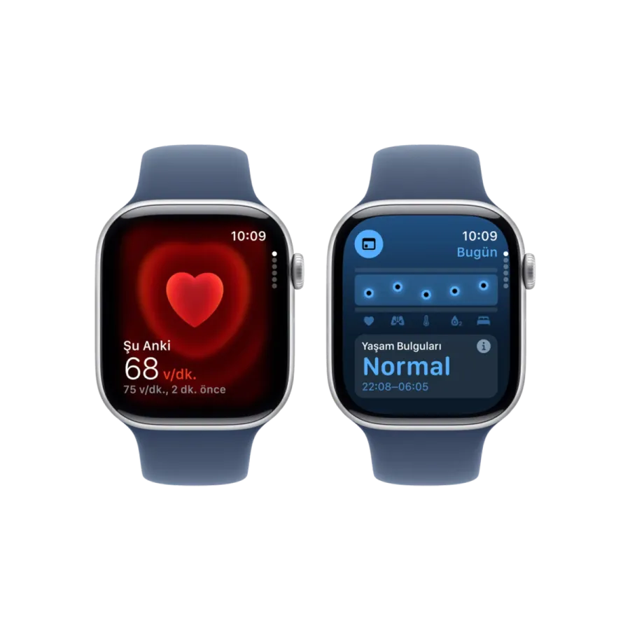 Apple Watch 10 GPS 42mm Gümüş SB-M/L Akıllı Saat