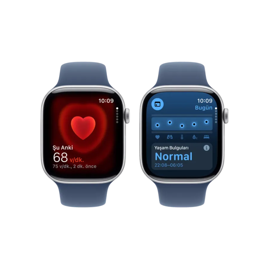 Apple Watch 10 GPS 42mm Gümüş SB-S/M Akıllı Saat