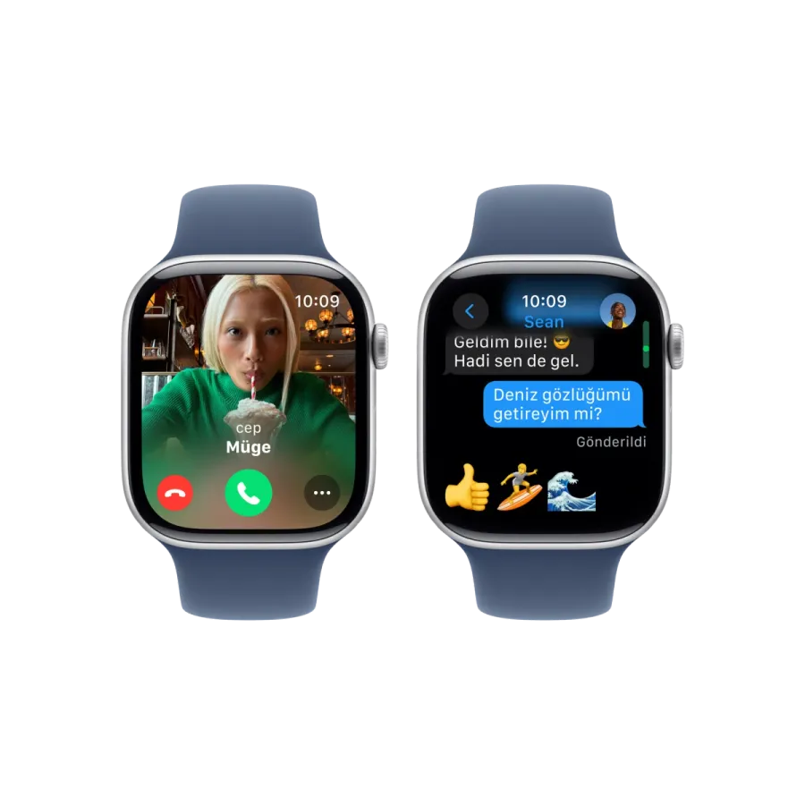 Apple Watch 10 GPS 42mm Gümüş SB-S/M Akıllı Saat