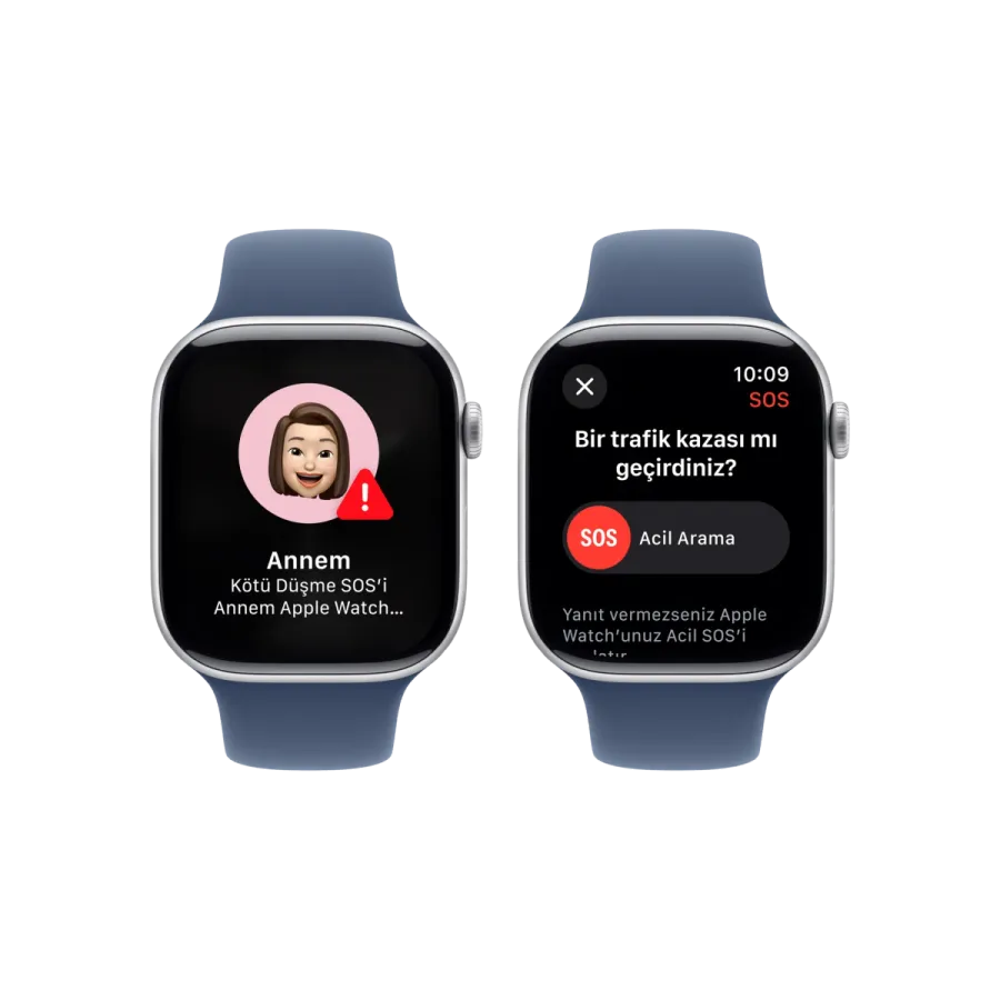 Apple Watch 10 GPS 42mm Gümüş SB-S/M Akıllı Saat