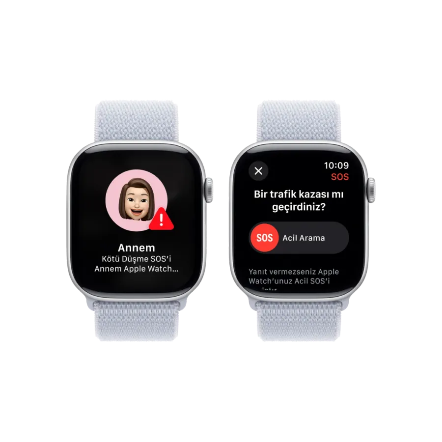 Apple Watch 10 GPS 42mm Gümüş SL Akıllı Saat