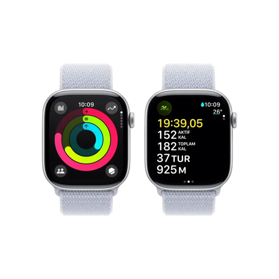 Apple Watch 10 GPS 42mm Gümüş SL Akıllı Saat