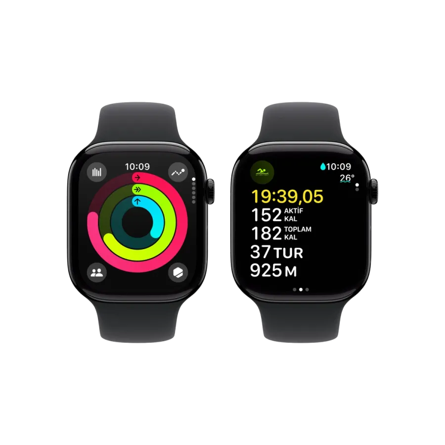 Apple Watch 10 GPS 42mm Siyah SB-M/L Akıllı Saat