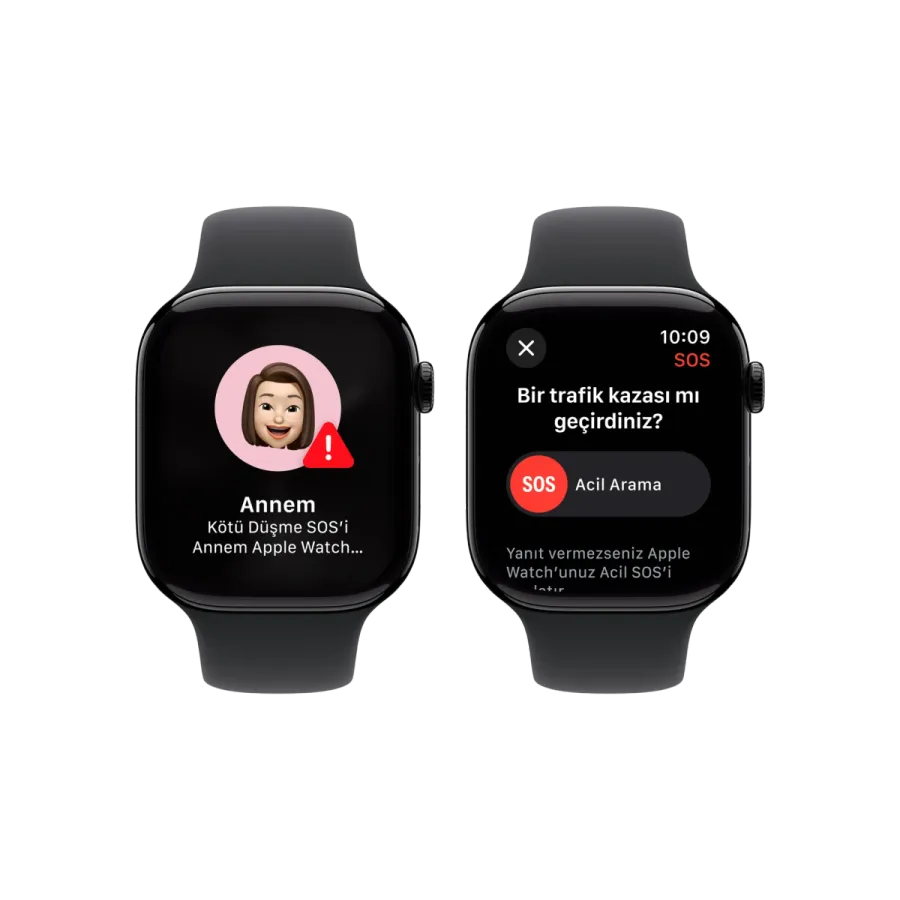 Apple Watch 10 GPS 42mm Siyah SB-M/L Akıllı Saat