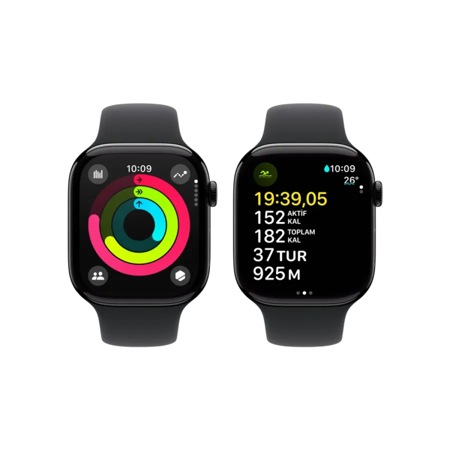 Apple Watch 10 GPS 42mm Siyah SB-M/L Akıllı Saat