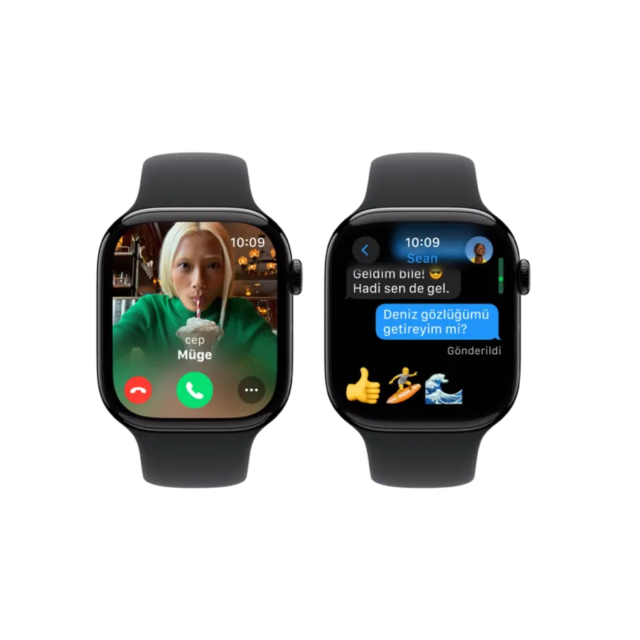 Apple Watch 10 GPS 42mm Siyah SB-M/L Akıllı Saat
