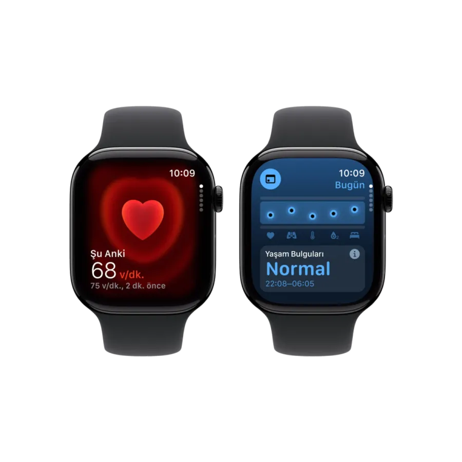 Apple Watch 10 GPS 42mm Siyah SB-S/M Akıllı Saat