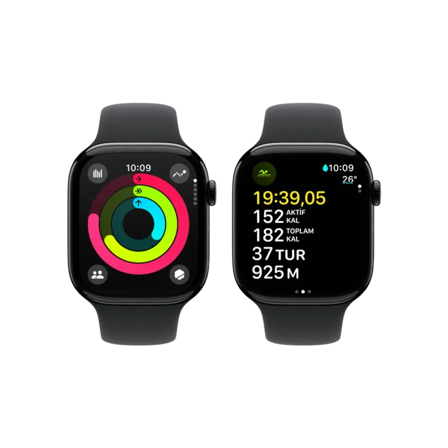 Apple Watch 10 GPS 42mm Siyah SB-S/M Akıllı Saat